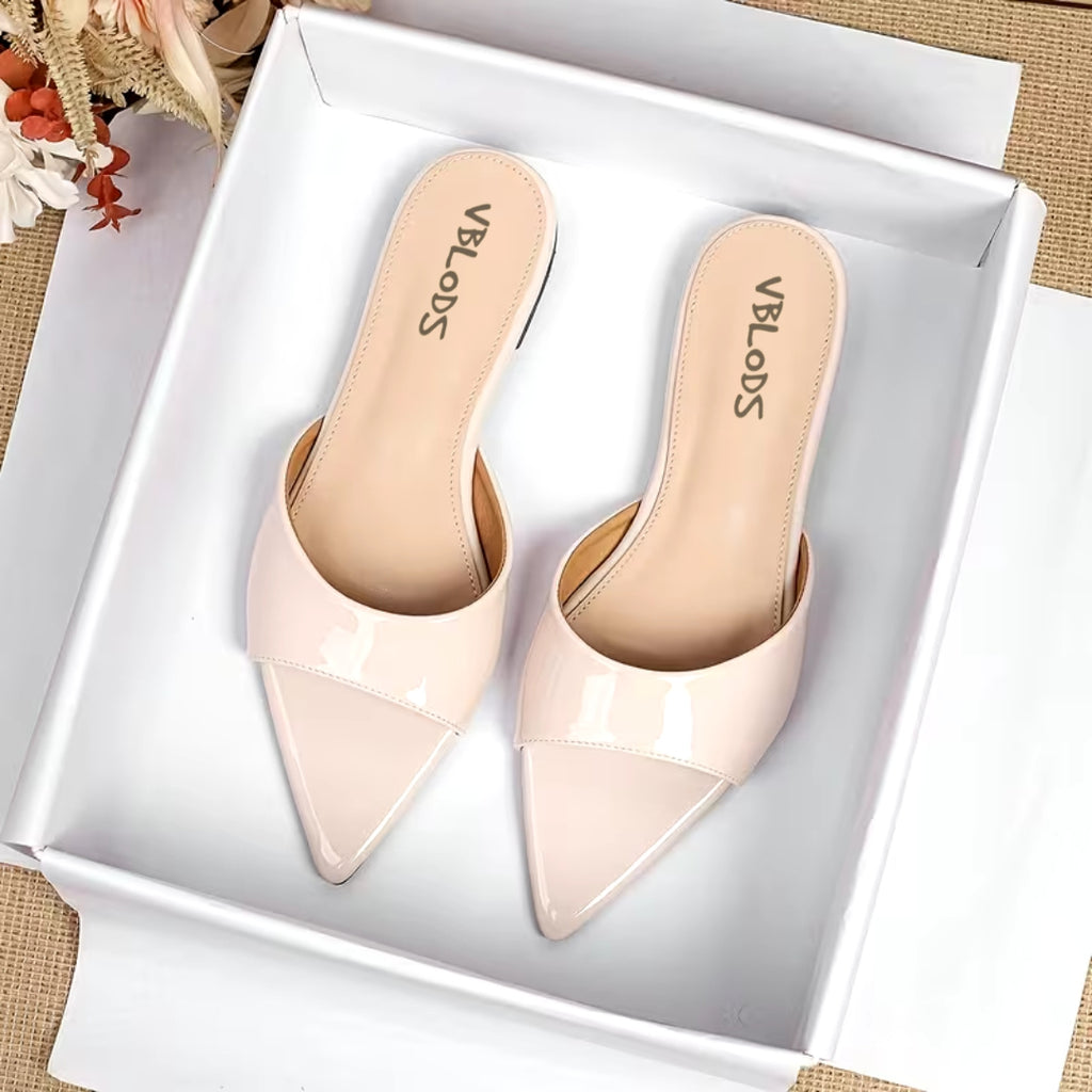 beige pointed