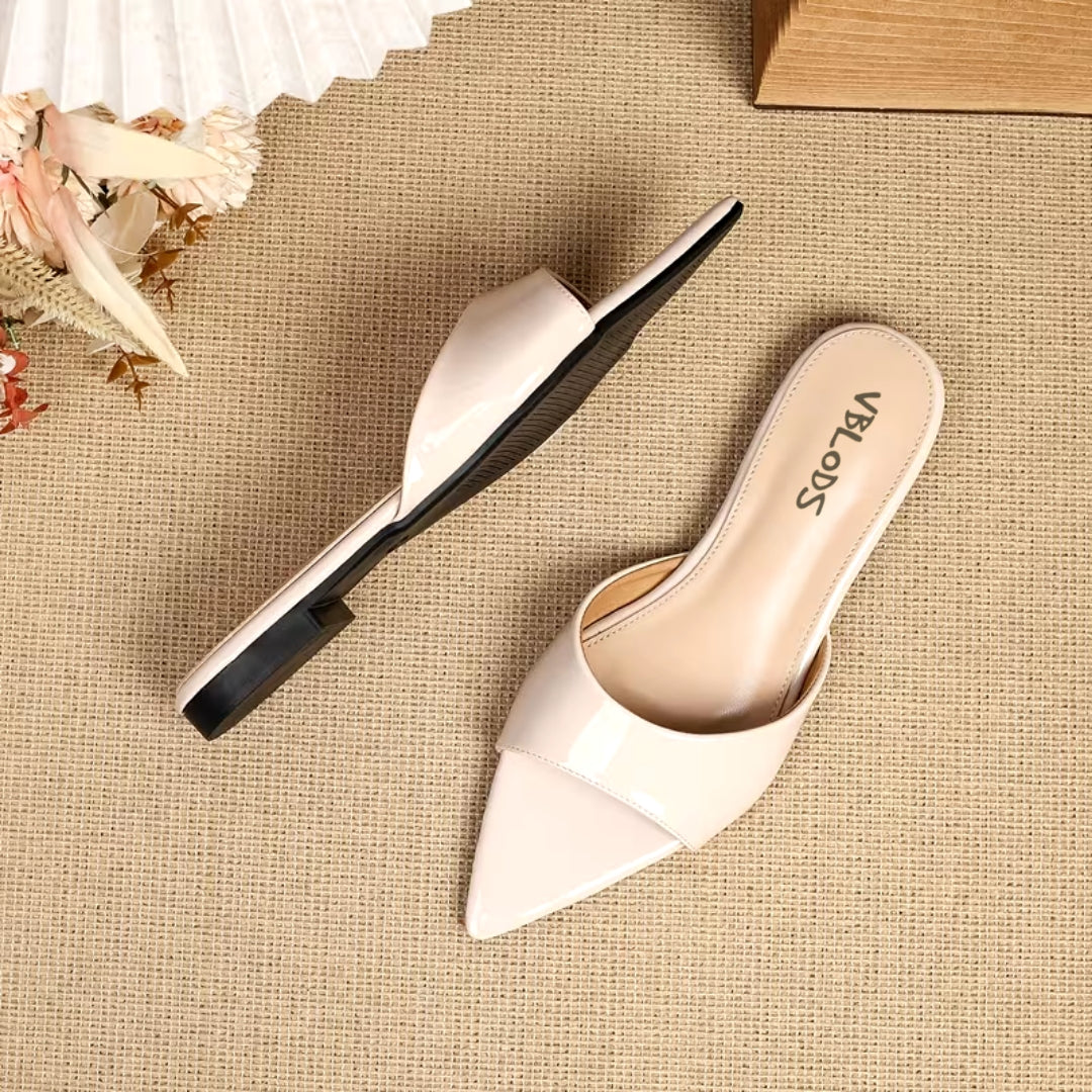 beige pointed
